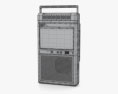 Cassette Deck Recorder 3d model