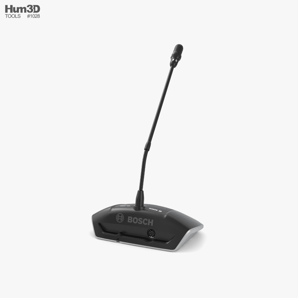 Conference System Microphone 3d model