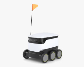 Delivery Robot 3D model