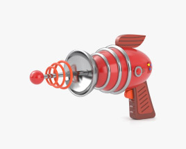 Retro Ray Gun 3D model