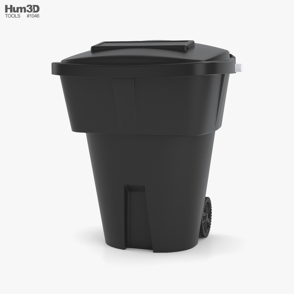 Roto Industries Waste Container 3D model