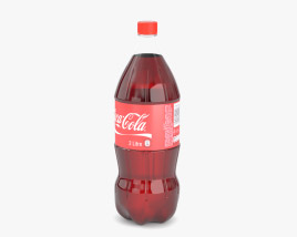 Coca-Cola Bouteille 2L Modèle 3D