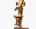 Vintage Microscope 3d model