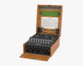 Enigma Cipher Machine 3d model