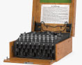 Enigma Cipher Machine 3d model