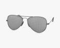 Gafas de sol de aviador Modelo 3D