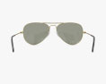 Gafas de sol de aviador Modelo 3D