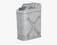 5 Gallon Jerry Gas Fuel Can 3d model