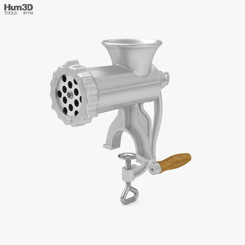 Hand Meat Grinder 3D model