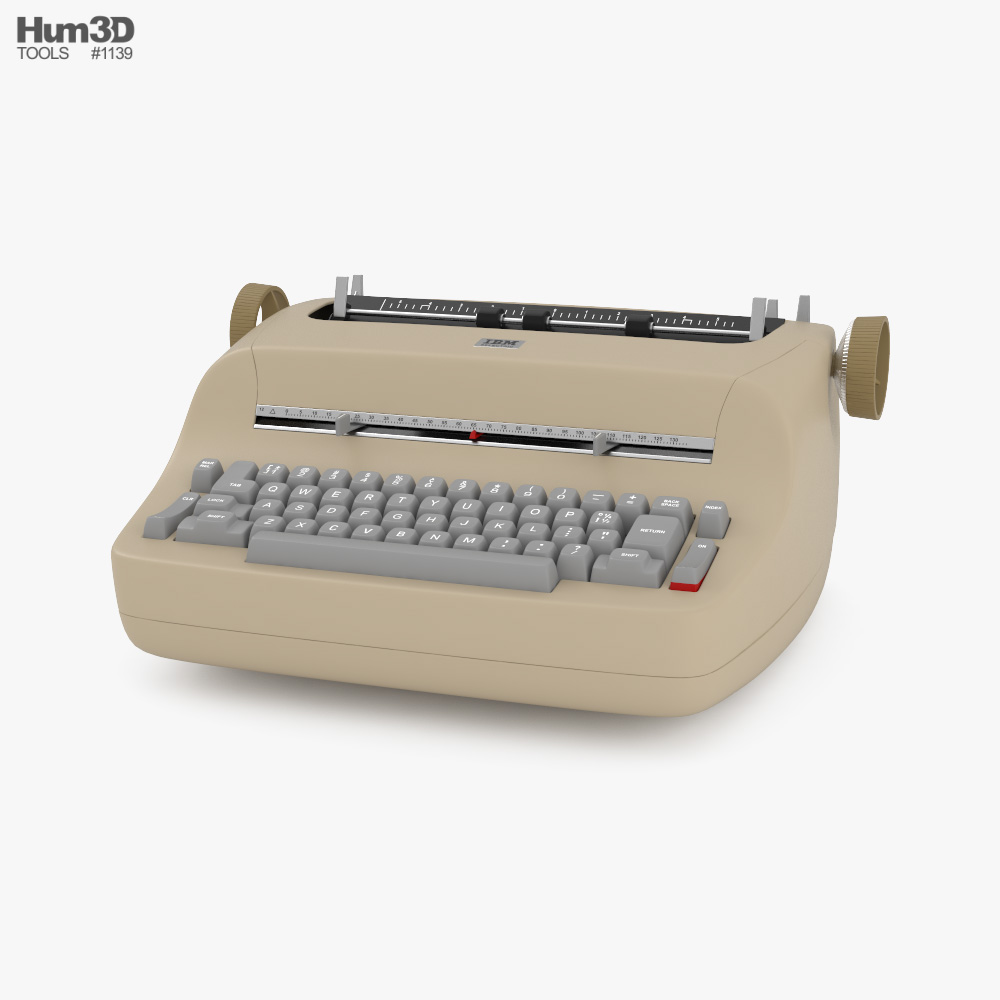 IBM Selectric Typewriter 3D模型