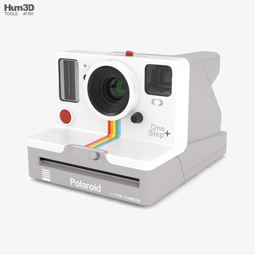 Polaroid OneStep Modelo 3D - Electrónica on Hum3D