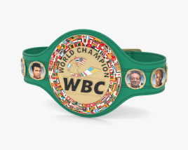 Ceinture de champion WBC des poids lourds Modèle 3D