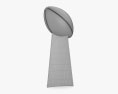 NFL Lombardi Trophy 3d model