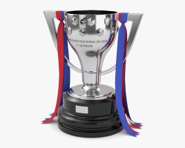 La Liga Trophy Modello 3D