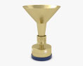 Italian Serie A Football Trophy 3D модель