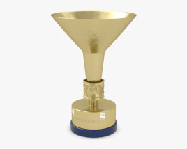Italian Serie A Football Trophy 3D-Modell