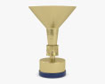 Italian Serie A Football Trophy 3D модель