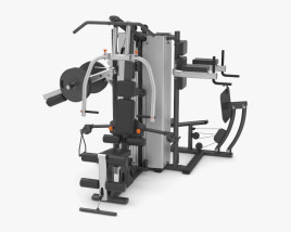 Multi Gym Trainingsgeräte 3D-Modell