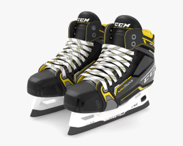 CCM Super Tacks AS3 Pro Senior Goalie Skates Modelo 3D