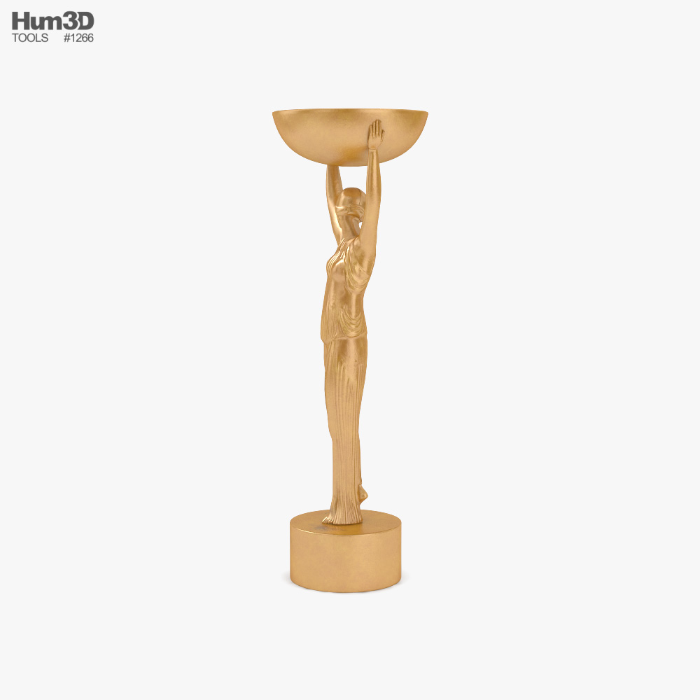 Booker Prize Trophy 3D 모델 - 생활과 여가 on Hum3D