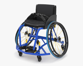 Sport Wheelchair 3D model