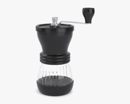 Hario Skerton Kaffeemühle aus Keramik 3D-Modell