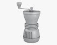 Hario Skerton Kaffeemühle aus Keramik 3D-Modell