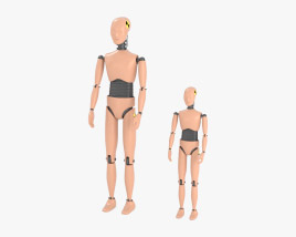 Crash Test Dummy 3D model