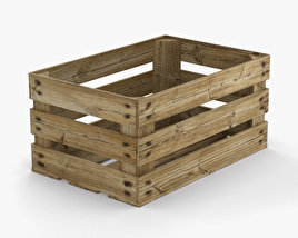 Fruit Crate 3D model