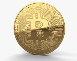 Bitcoin 3D model