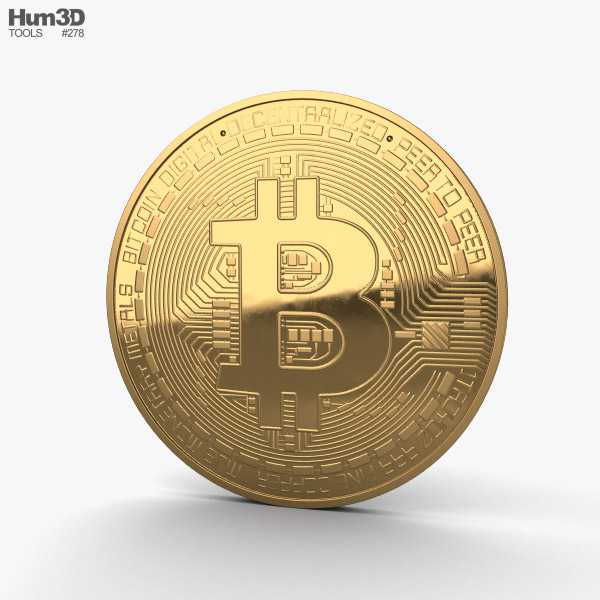 Bitcoin 3D model