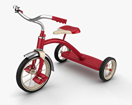 Триколісний велосипед 3D модель