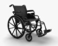 Cadeira de rodas Modelo 3d