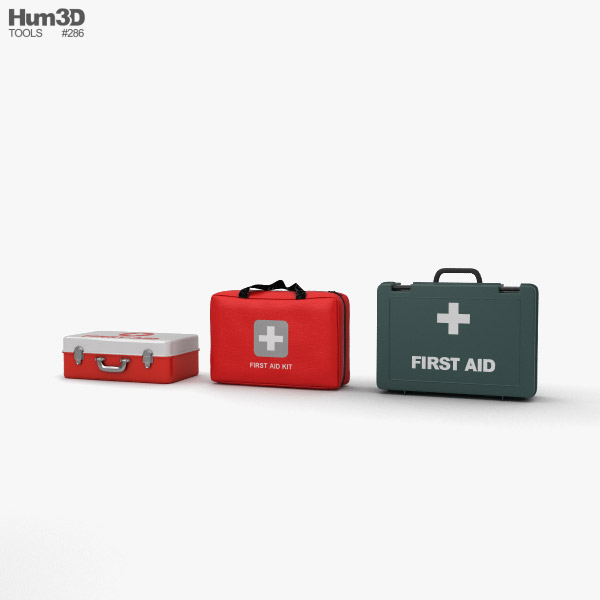 Kit de primeros auxilios Modelo 3D