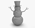 Snowman 3d model