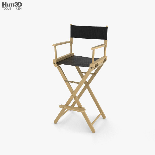 Director chair 3D model
