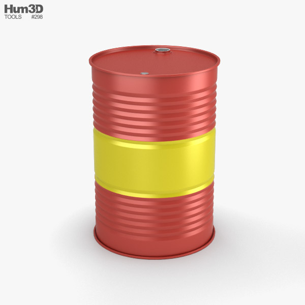 Baril de pétrole Modèle 3D