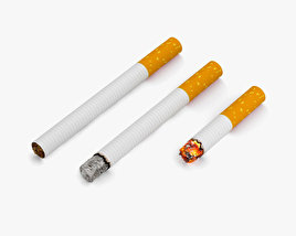 Cigarettes Modèle 3D