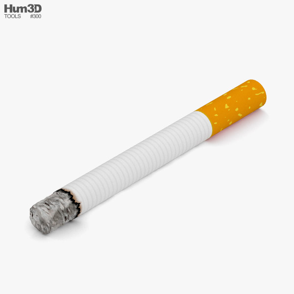 Cigarettes 3D model - Life and Leisure on Hum3D