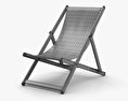 Deck chair 3d model