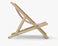 Deck chair 3d model