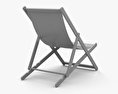 Deck chair 3d model