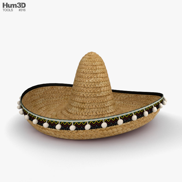Sombrero 3D model