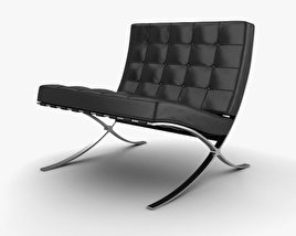 Barcelona Chair 3D model