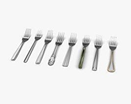 Fork 3D model