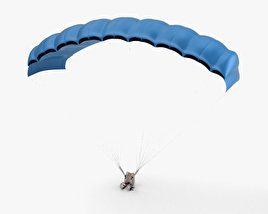 Paraquedas Modelo 3d