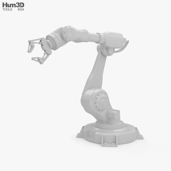 Details about  / Industrial Manipulator Robot Arm 3D Model 1:5.5