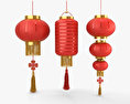 Chinesische Lampe 3D-Modell
