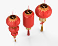 Chinesische Lampe 3D-Modell