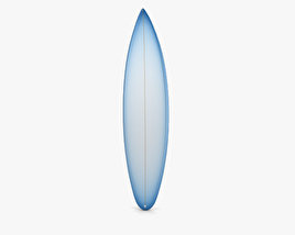 서핑보드 3D 모델 